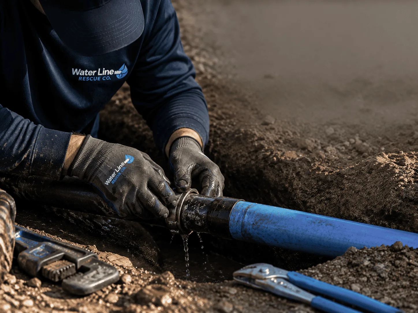 Why choose Water Line Repair in Knickerbocker, TX